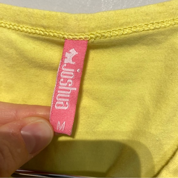 FREE with purchase / Joshua Perets Yellow Tank Top / M - Picture 8 of 8